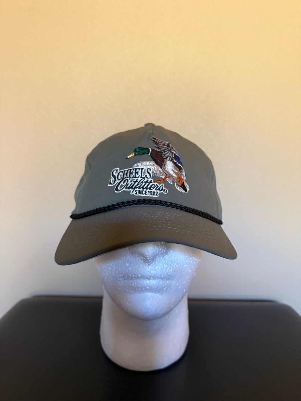 Scheels Outfitters Men's Olive Duck Logo Cap